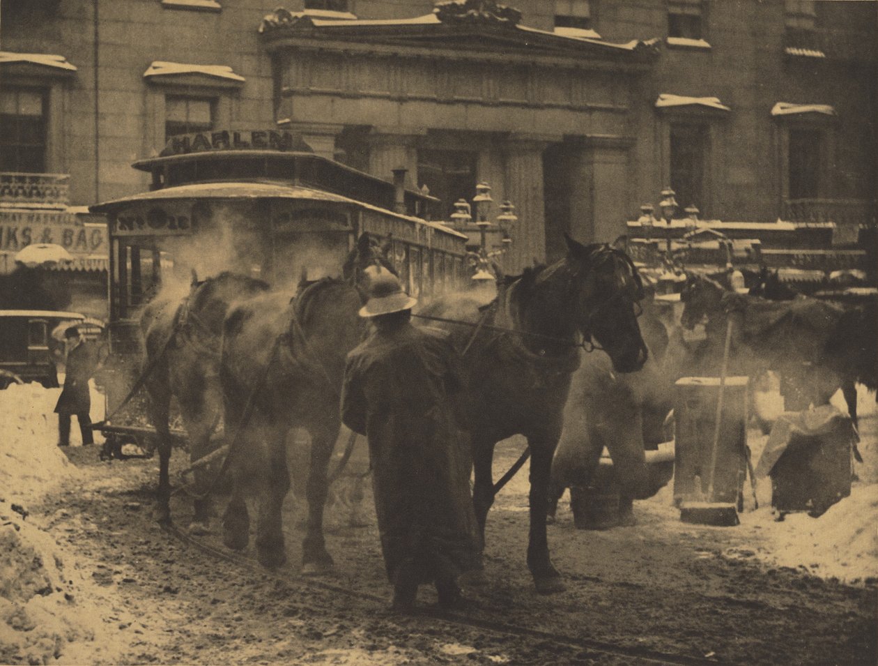 Der Terminal, New York von Alfred Stieglitz