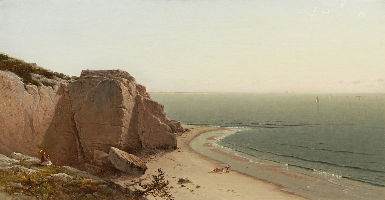 Ein ruhiger Tag in der Nähe von Manchester von Alfred Thompson Bricher