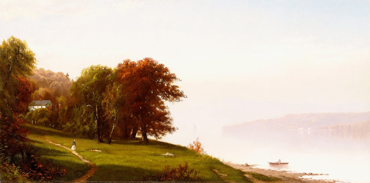 Landschaft am Hudson, ca. 1865 von Alfred Thompson Bricher