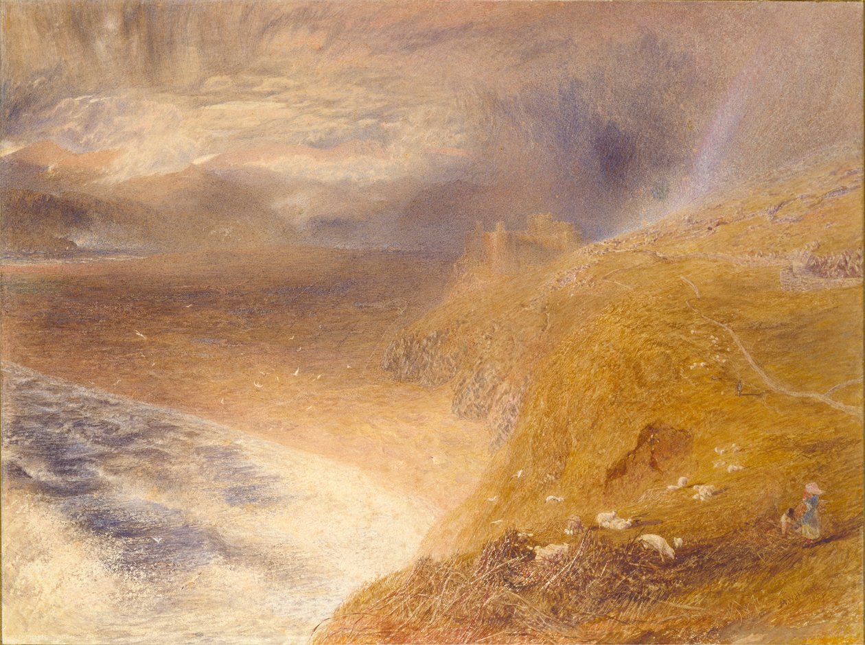 Burg Harlech, 1857 von Alfred William Hunt