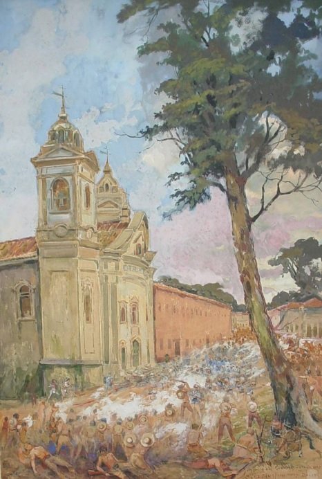 Cabanos greifen den Trem an von Alfredo Norfini