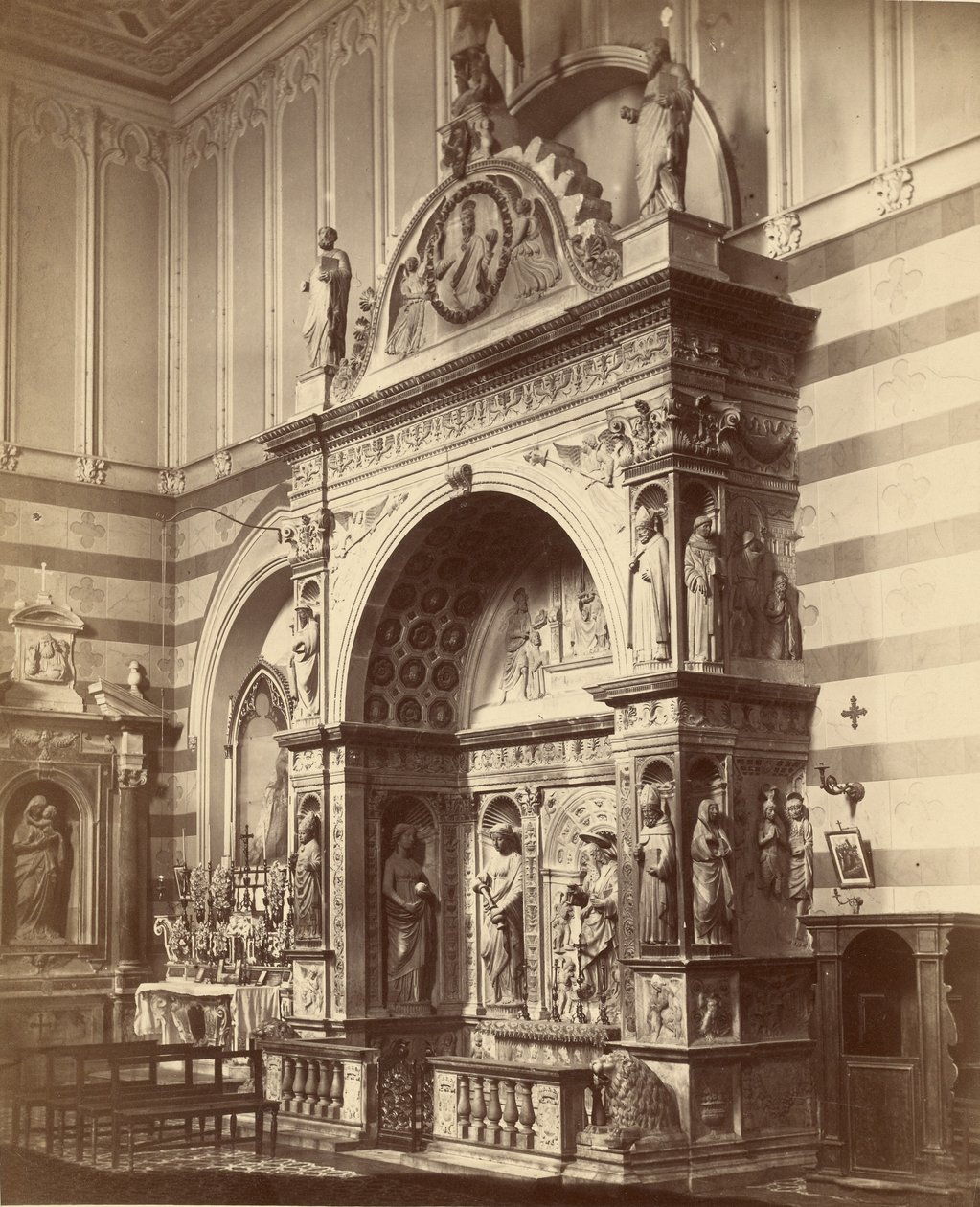 Neapel, Monumento Miroballo, San Giovanni a Carbonara von Alfredo Noack