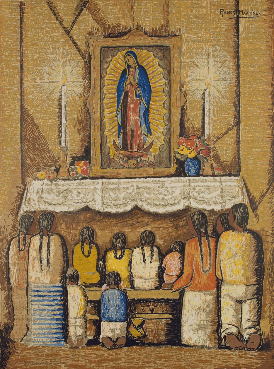 Ohne Titel, nach 1946 von Alfredo Ramos Martinez