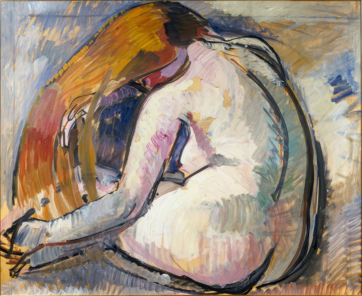 Rückenakt von Alice Bailly