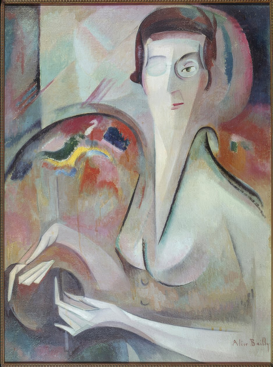 Selbstbildnis Alice Bailly von Alice Bailly