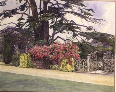 Der Rosengarten in Hayes Place, Kent von Alice Orde