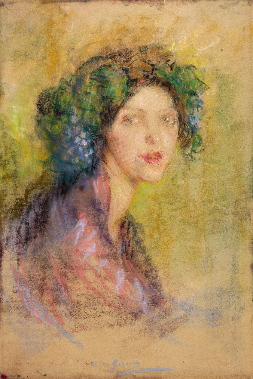 Traurige Bacchantin von Alice Pike Barney