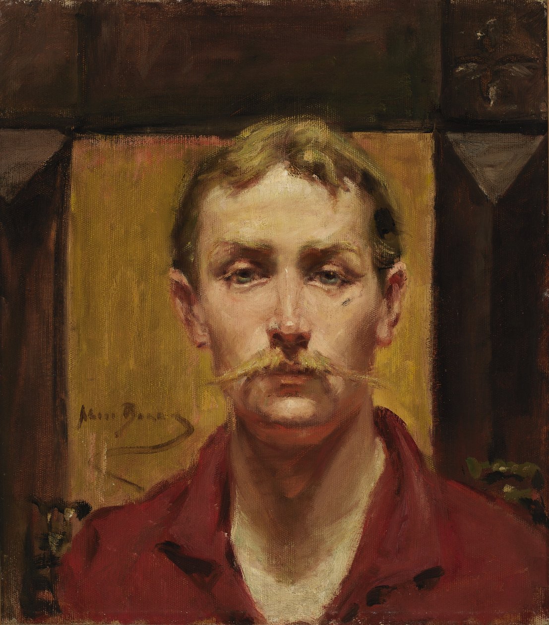 Blonder Mann von Alice Pike Barney