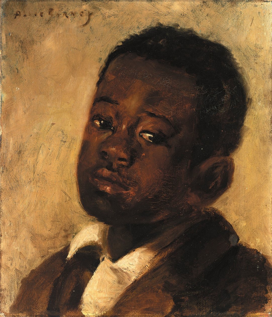 Kopf eines Negerjungen von Alice Pike Barney