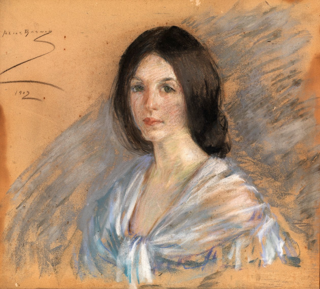 Jaqueline mit Fichu von Alice Pike Barney