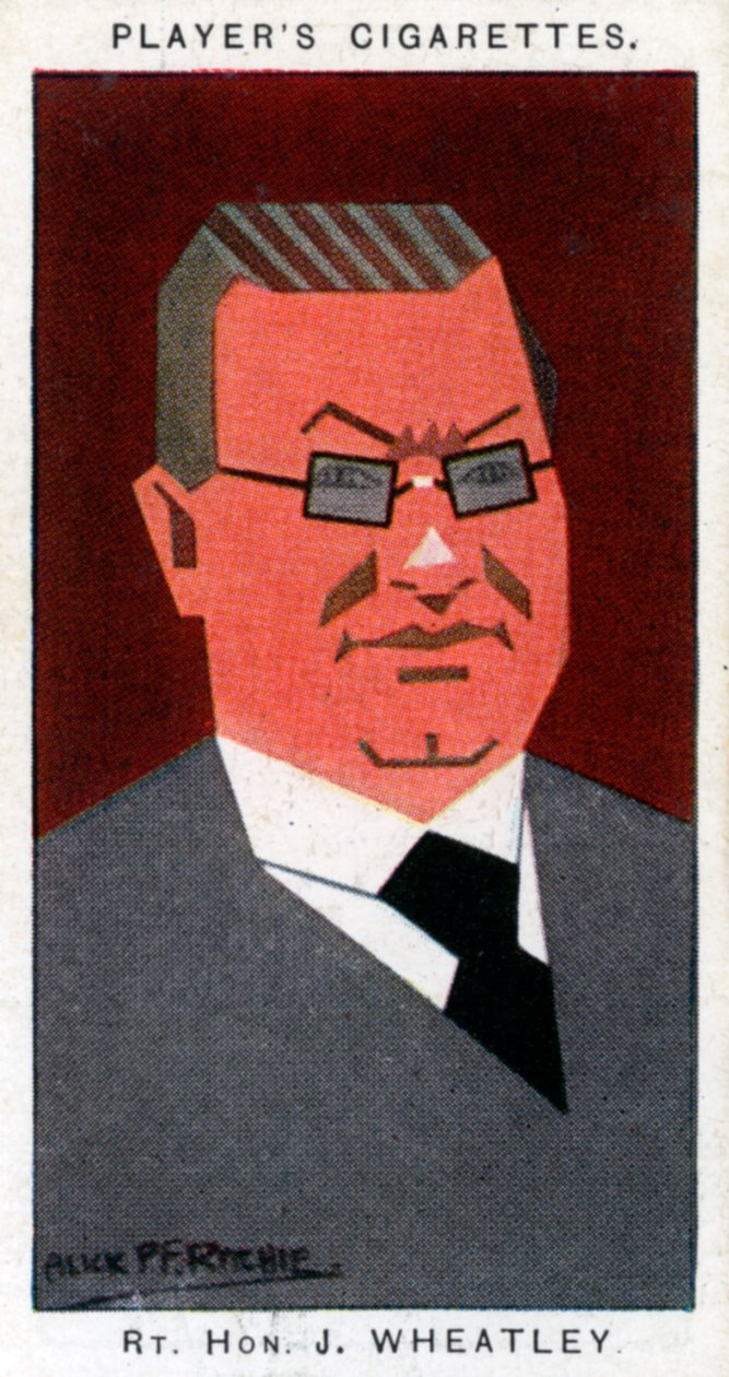 John Wheatley, schottischer Politiker, 1926 von Alick P. F. Ritchie