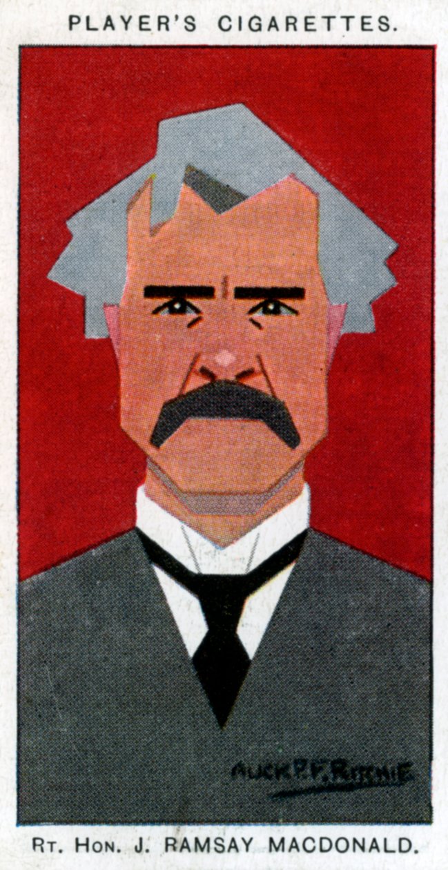 Ramsay MacDonald, britischer Premierminister, 1926 von Alick P. F. Ritchie