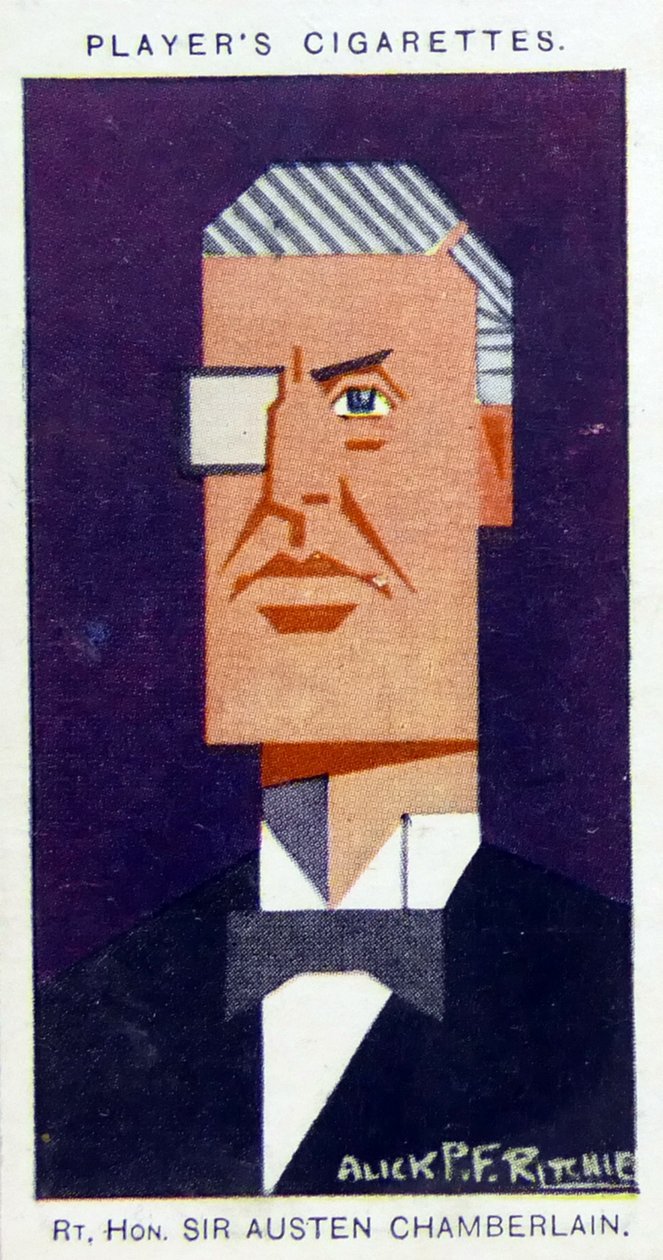 Austen Chamberlain von Alick Penrose Forbes Ritchie