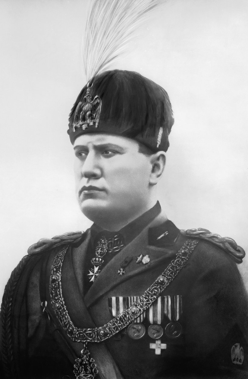Benito Mussolini von Fratelli Alinari