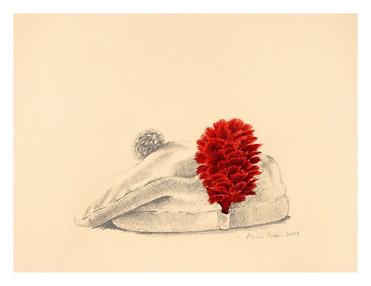 Ein Black Watch Red Hackle, 2004 von Alison Cooper