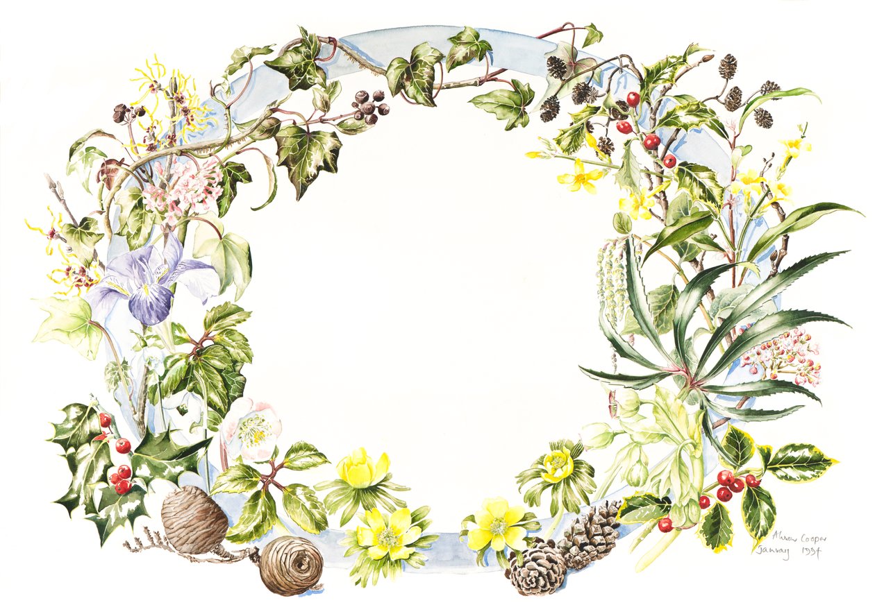 Wintergirlande von Alison Cooper