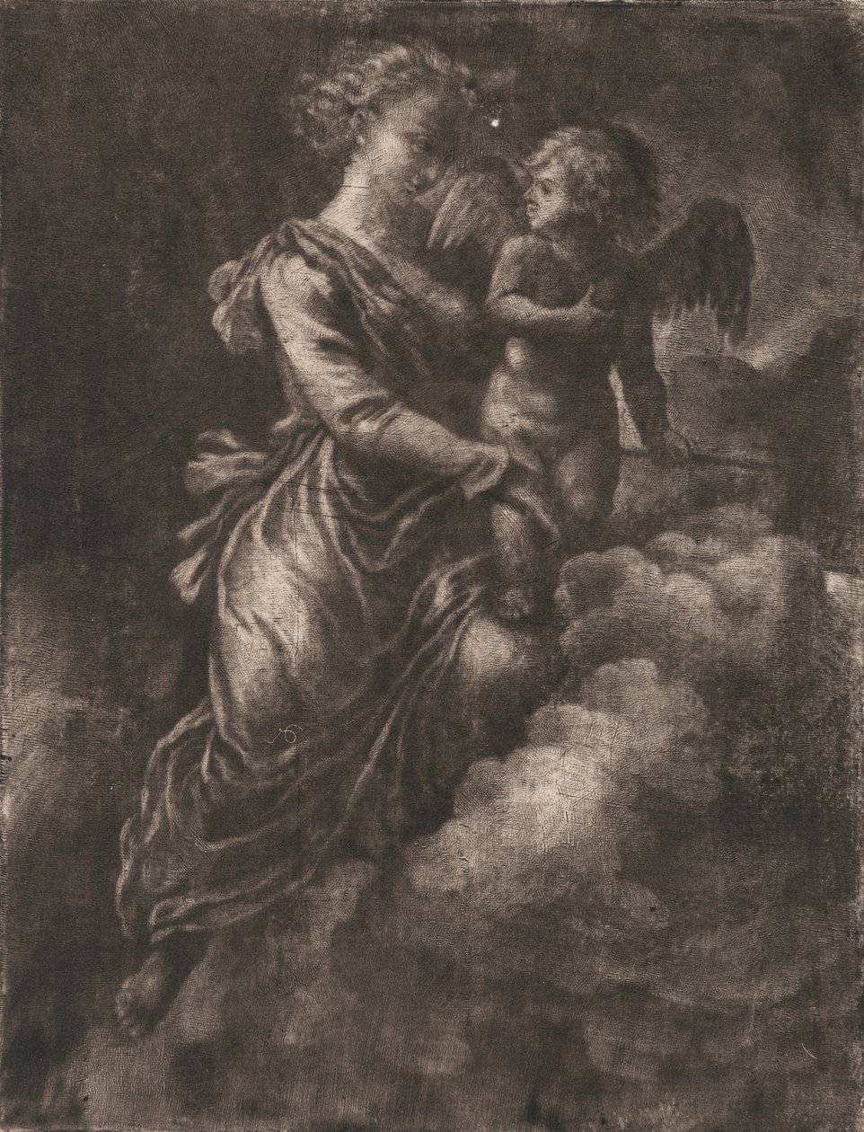 Venus und Amor von Allaert van Everdingen