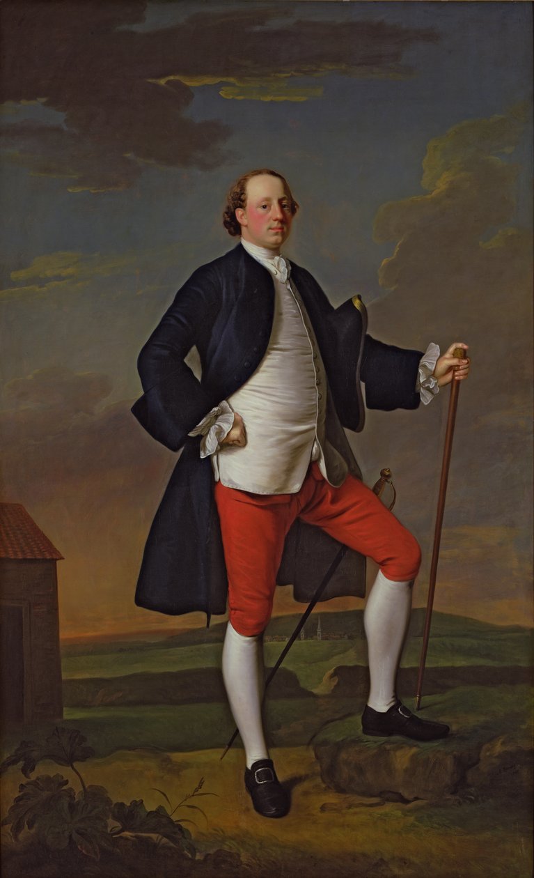 John Manners, Marquess of Granby, 1745 von Allan Ramsay