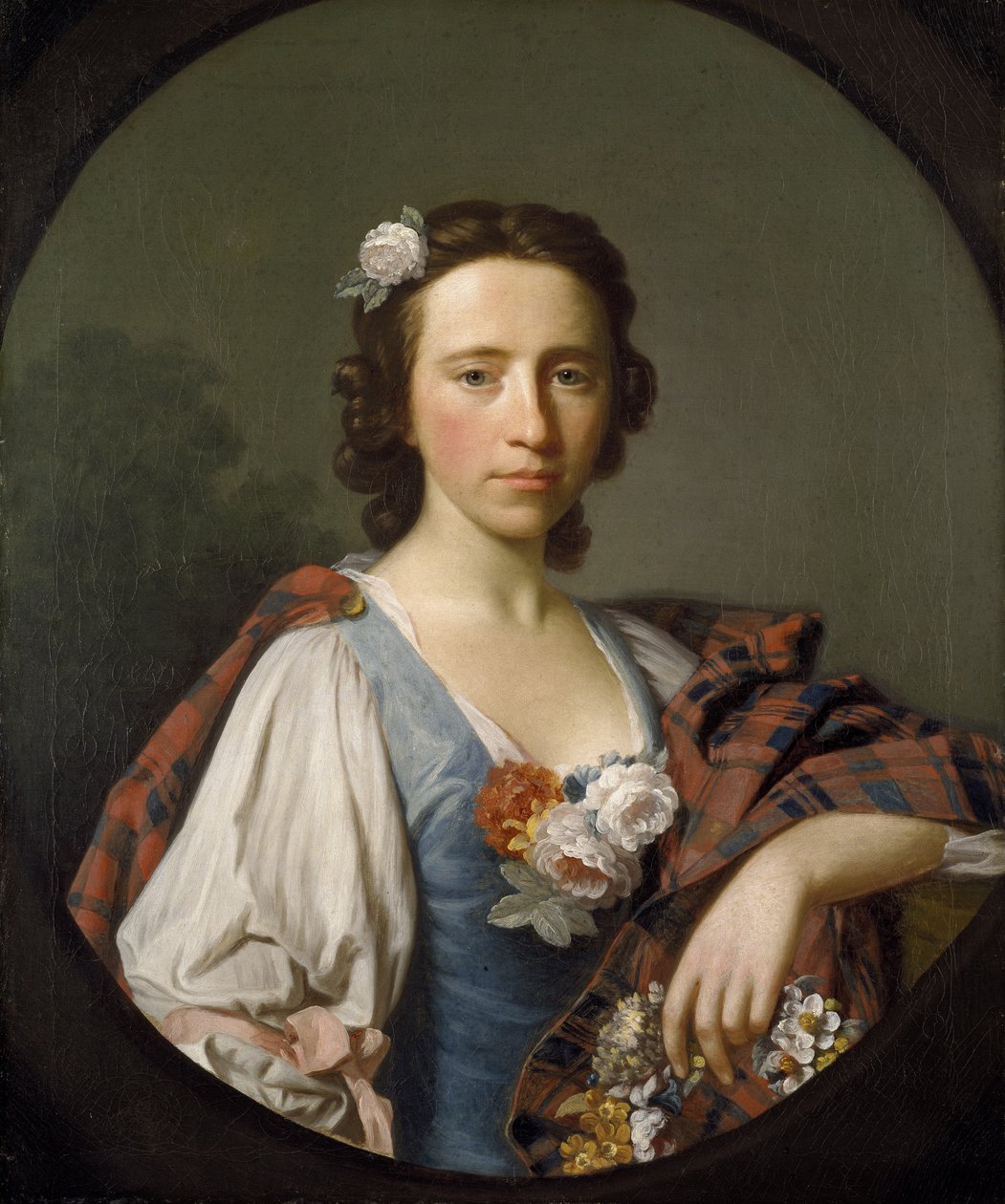 Porträt von Flora MacDonald von Allan Ramsay