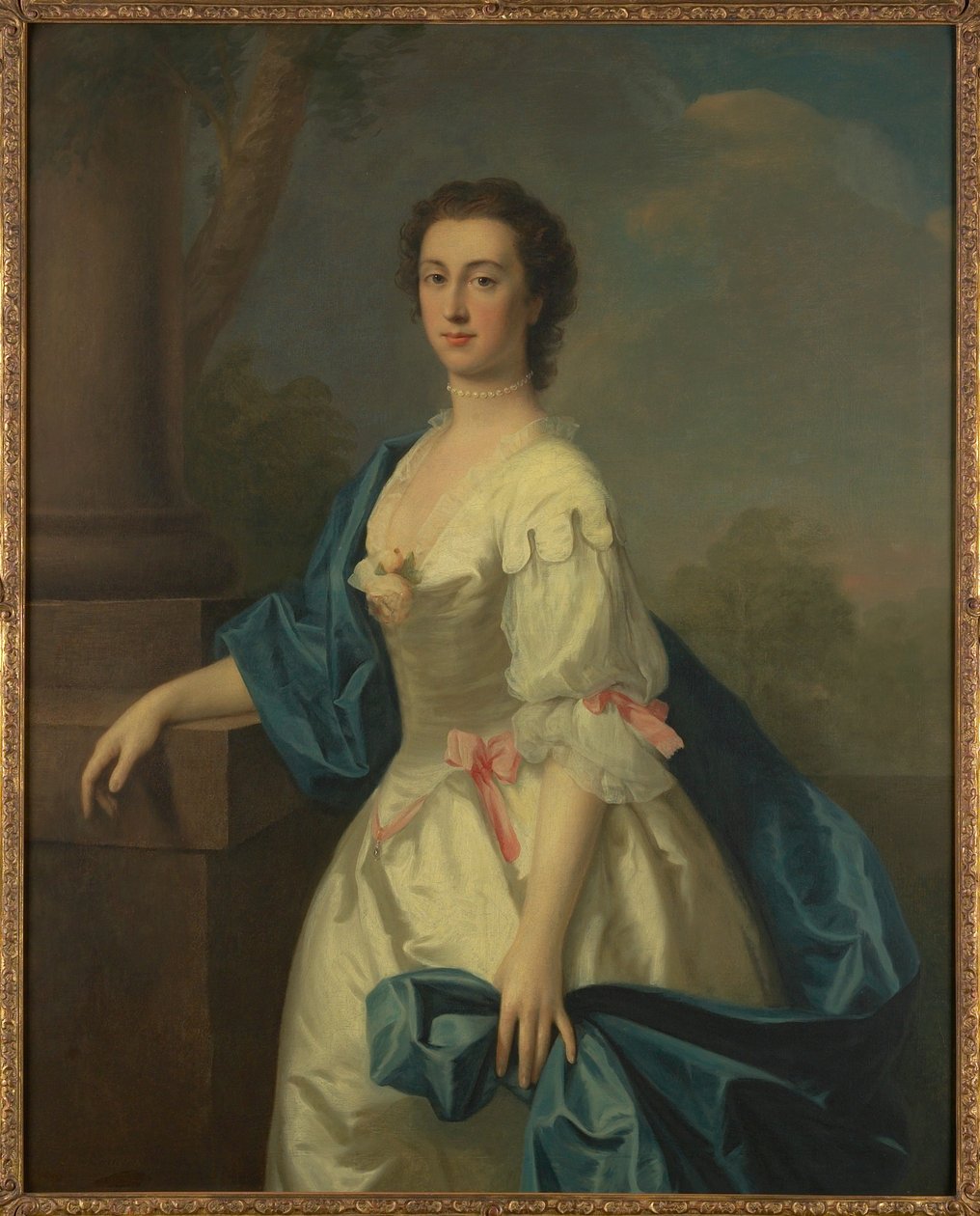 Porträt einer Dame, ca. 1744 von Allan Ramsay