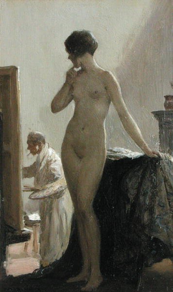 Die Pose von Allan Douglas Davidson