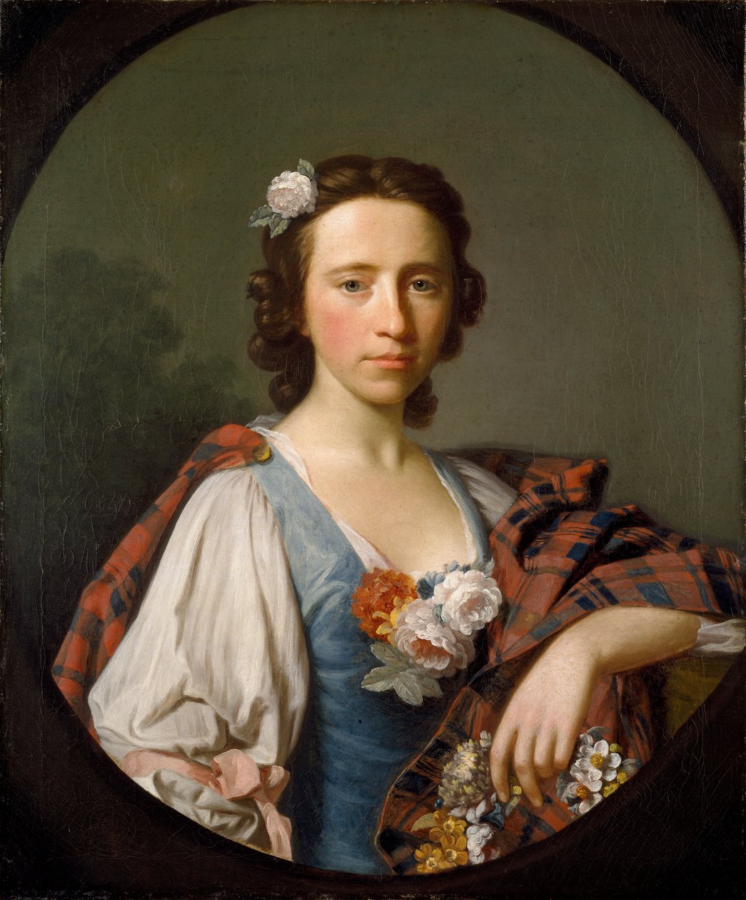 Flora MacDonald, 1749 von Allan Ramsay