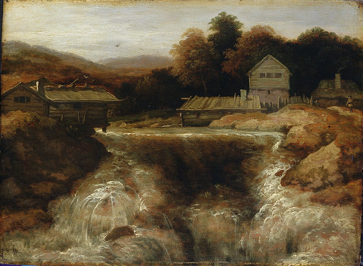 Nördlicher Wasserfall von Allart van Everdingen