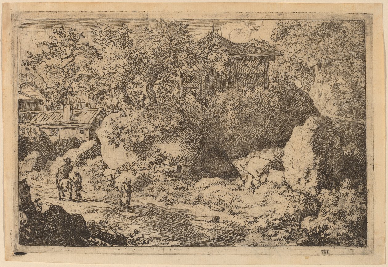 Bauer zu Pferd von Allart van Everdingen