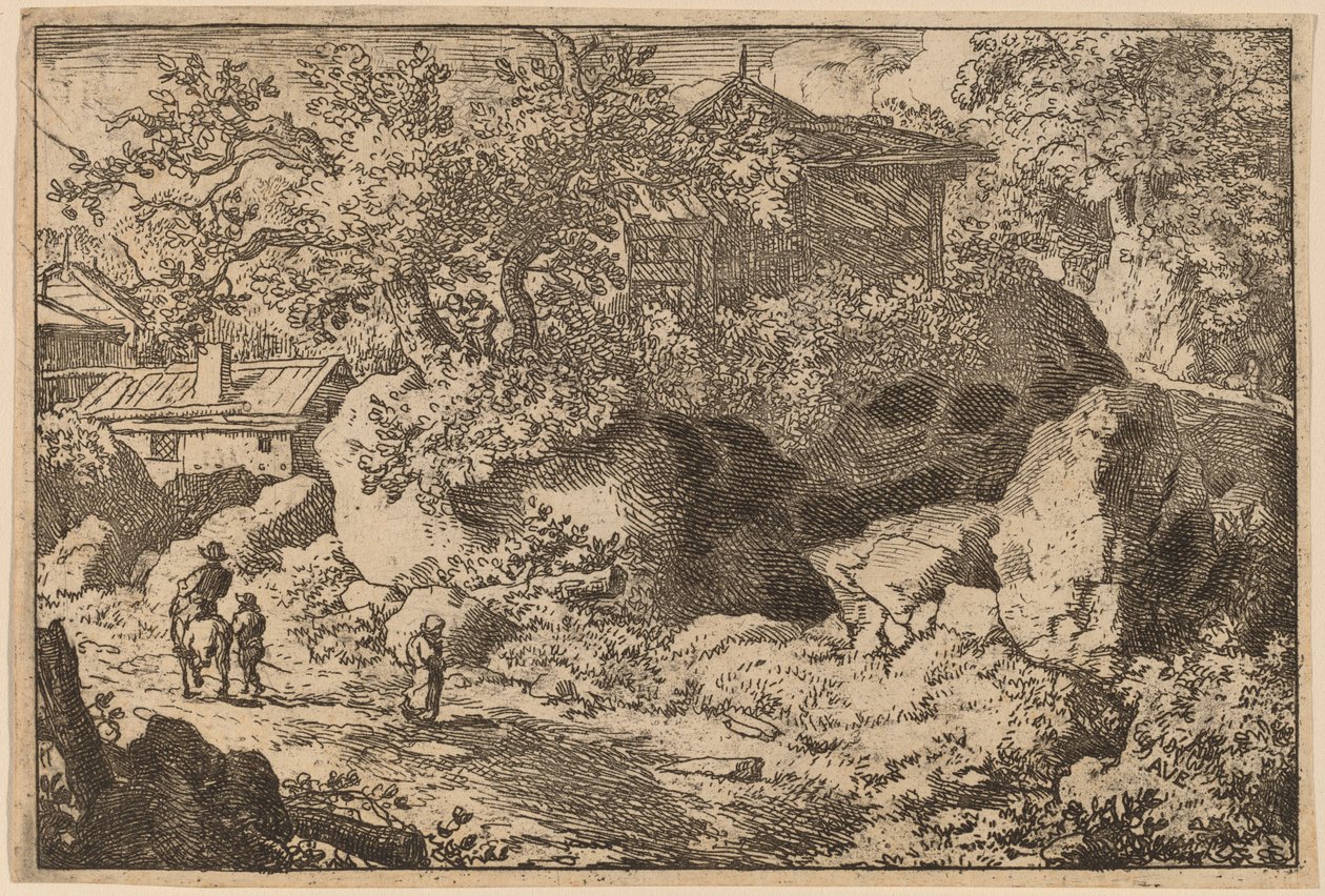 Bauer zu Pferd von Allart van Everdingen