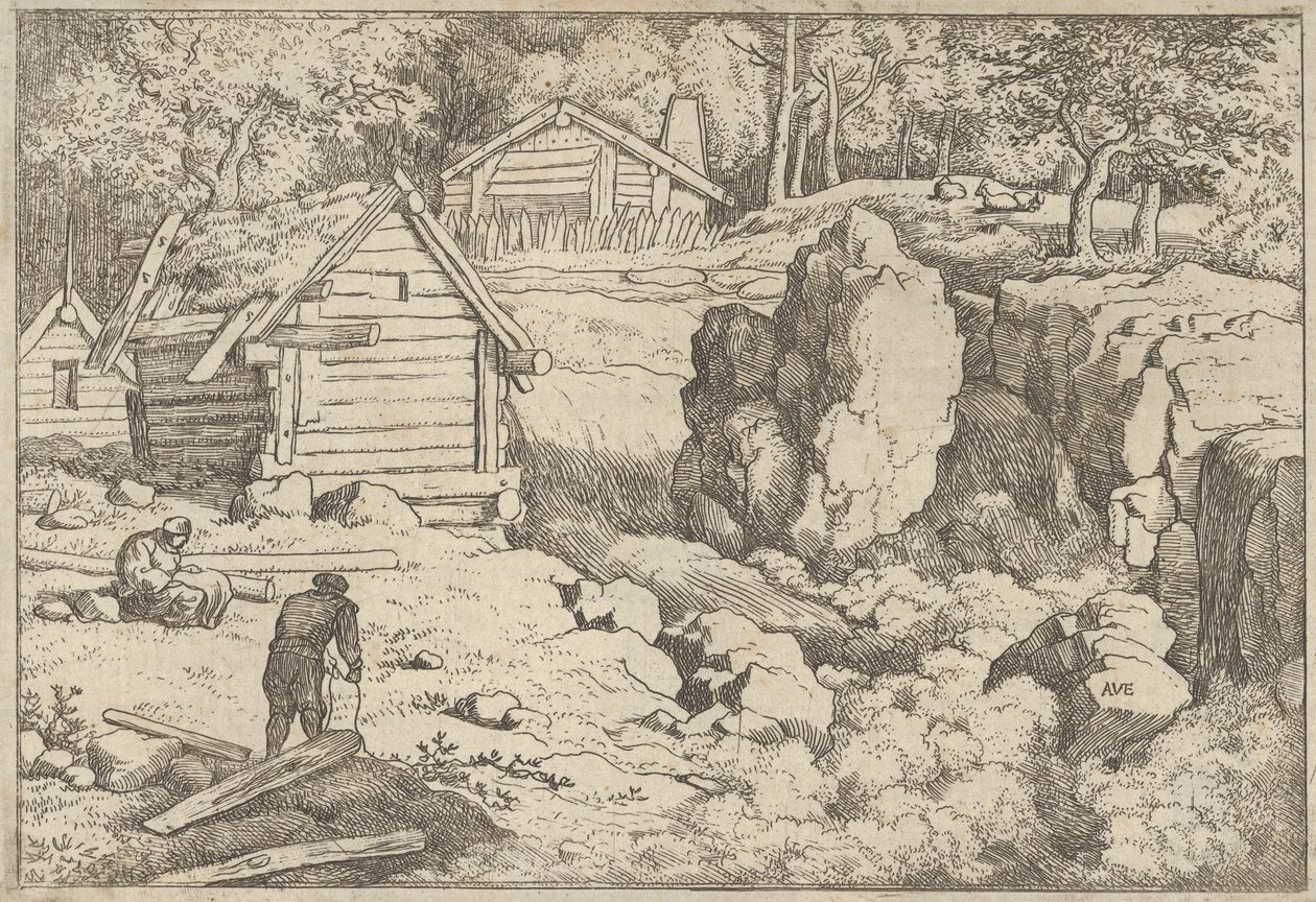 Der Zimmermann von Allart van Everdingen
