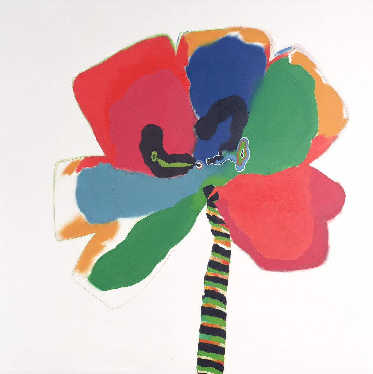 Porträt/Blume von Allen Jones