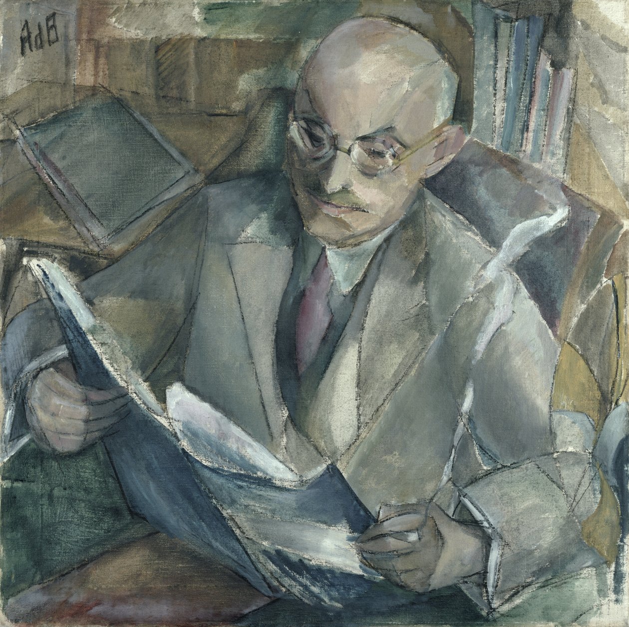 Porträt von Dr. Georg Wendemuth (1860-1929) von Alma Del Banco