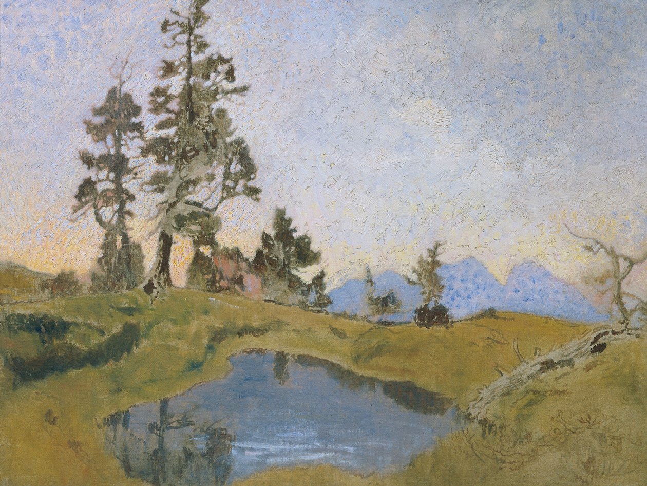Scheiblahn mit Zirben von Alois Penz