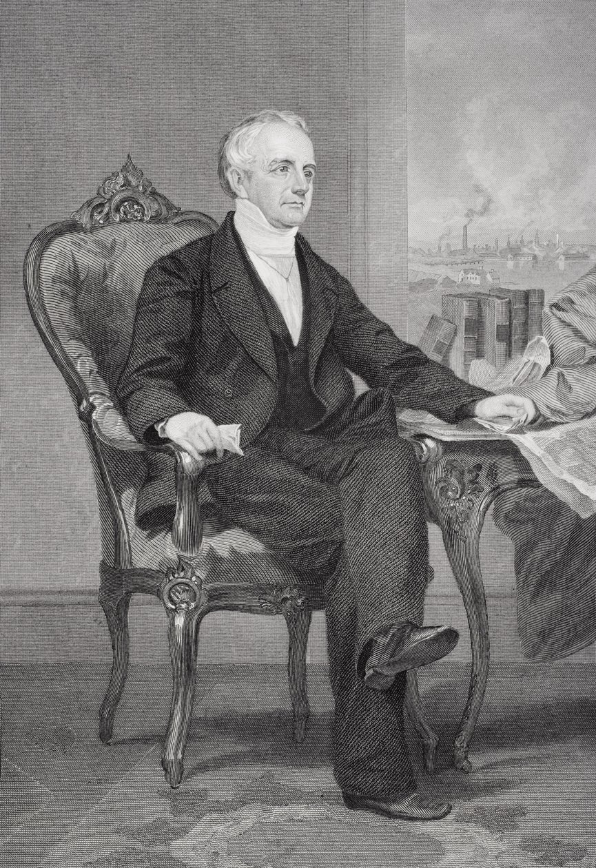 Abbott Lawrence (1792-1855) von Alonzo Chappel
