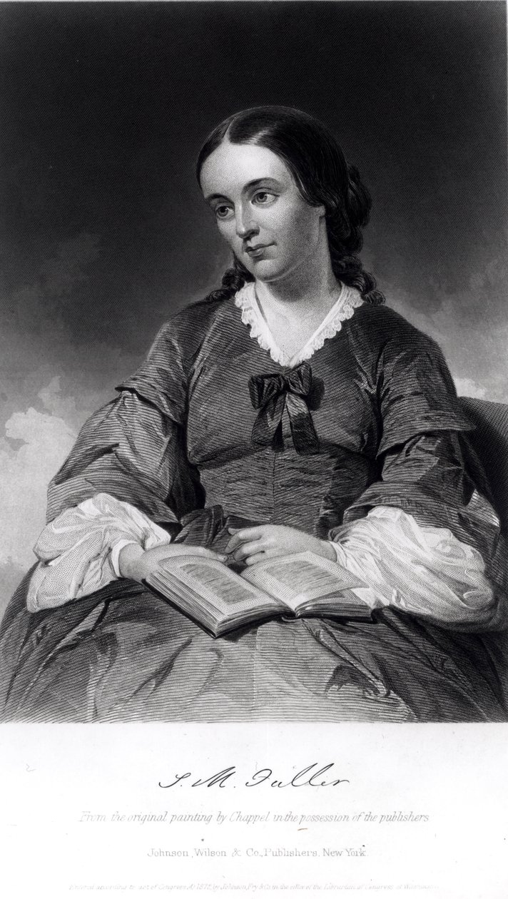 Margaret Fuller (1810-50), veröffentlicht von Johnson, Wilson und Co., 1872 von Alonzo Chappel