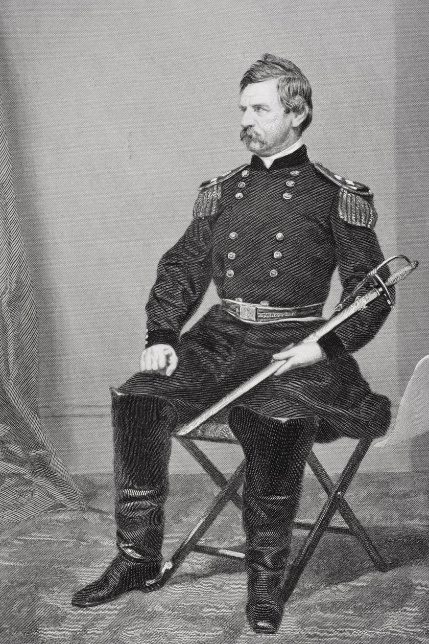 Nathaniel Prentiss Banks (1816-94) von Alonzo Chappel