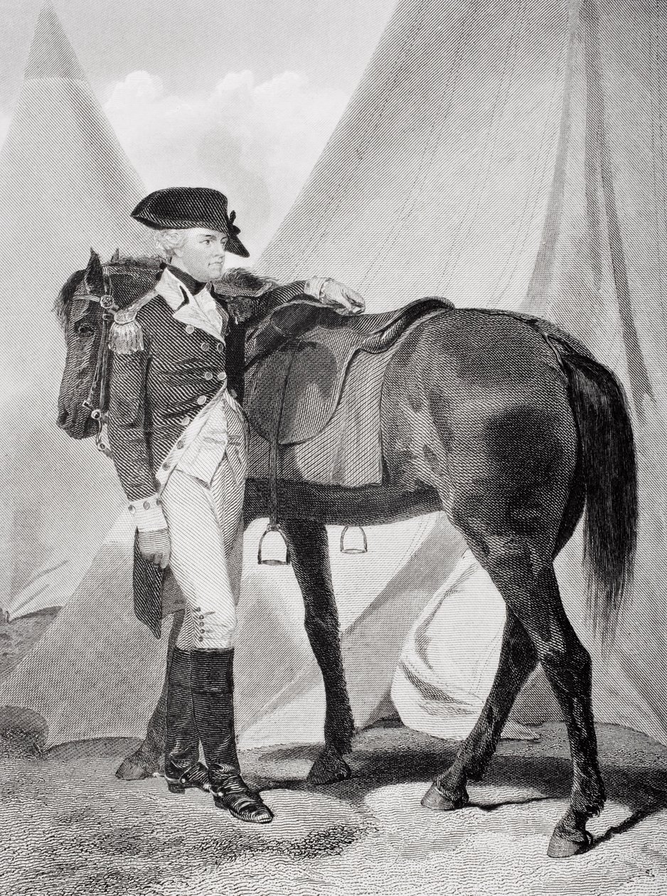 Porträt von Anthony Wayne (1745-96) von Alonzo Chappel