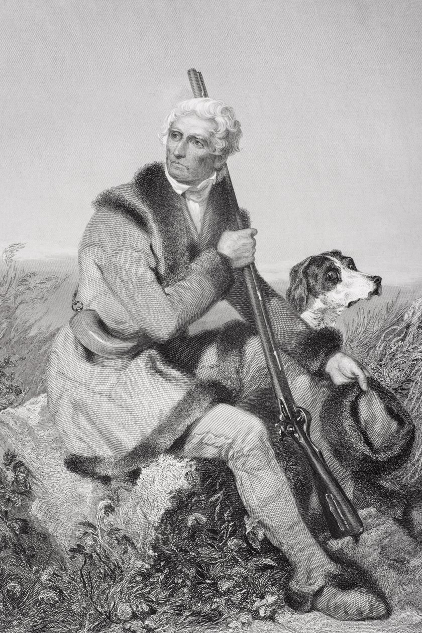 Porträt von Daniel Boone von Alonzo Chappel