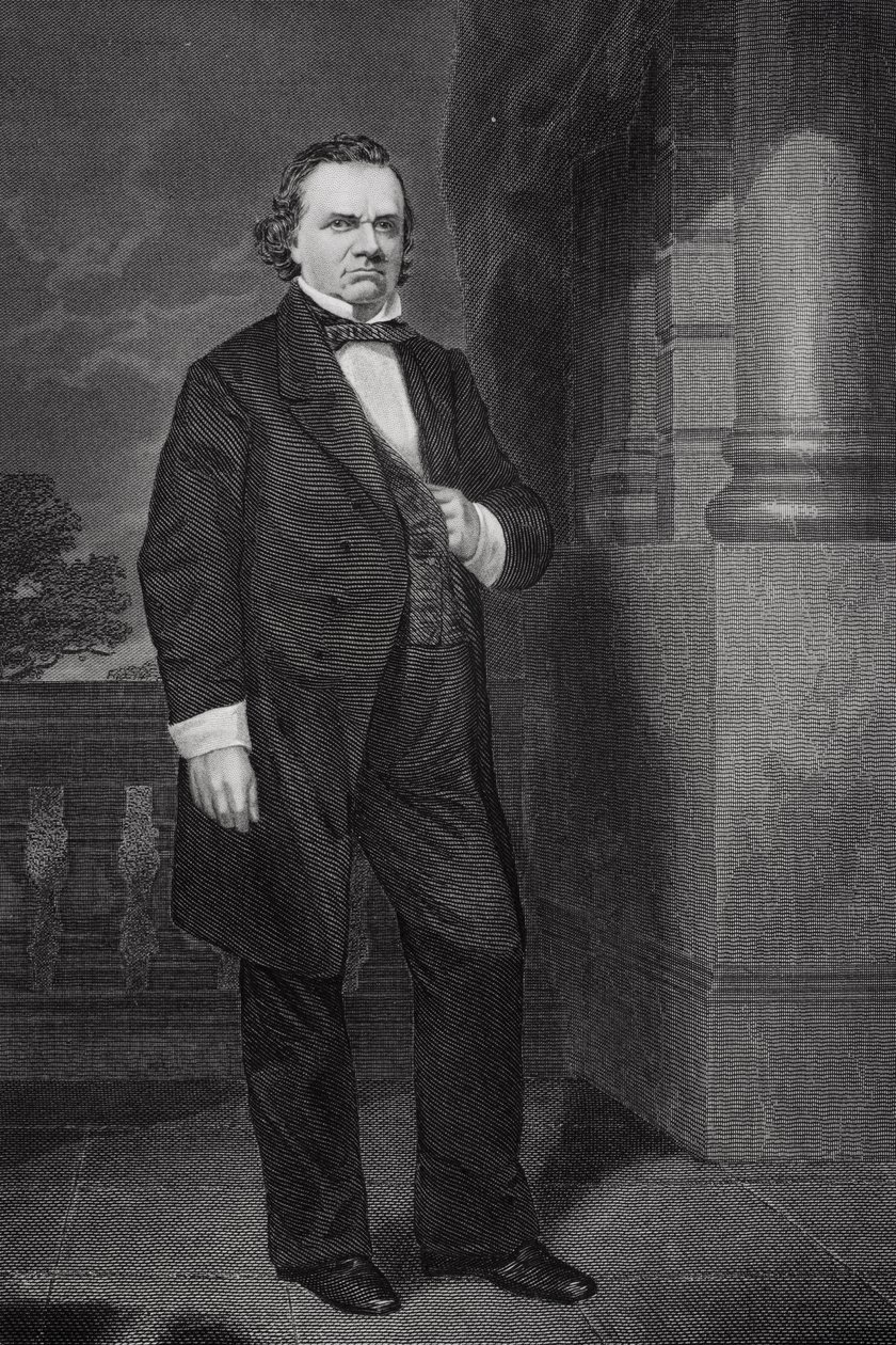 Porträt von Stephen Arnold Douglas (1813-61) von Alonzo Chappel