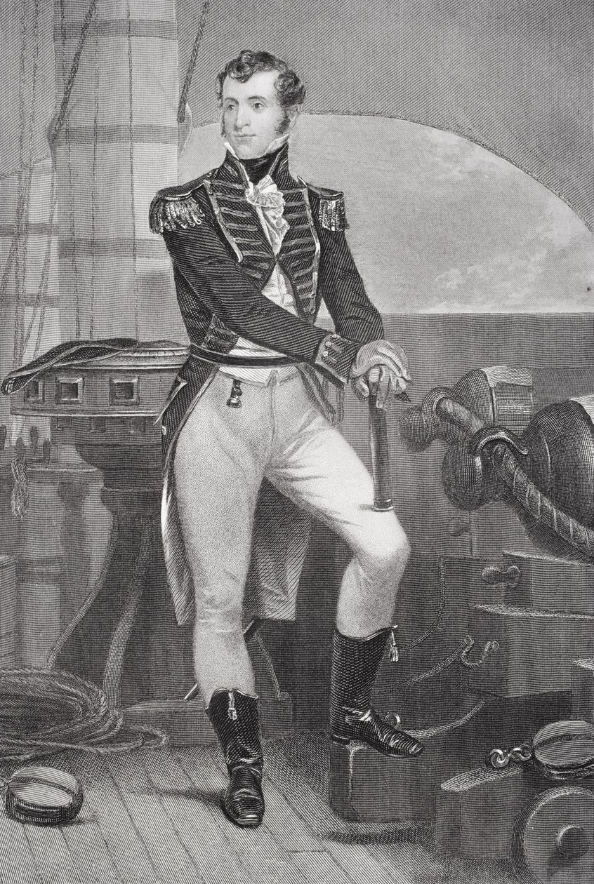 Porträt von Stephen Decatur (1779-1820) von Alonzo Chappel