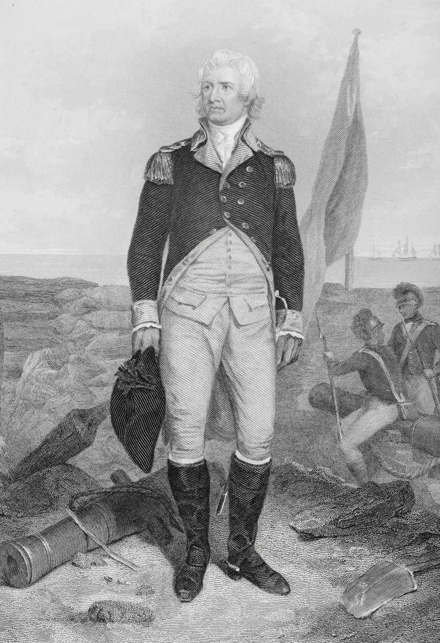 Porträt von William Moultrie (1730-1805) von Alonzo Chappel
