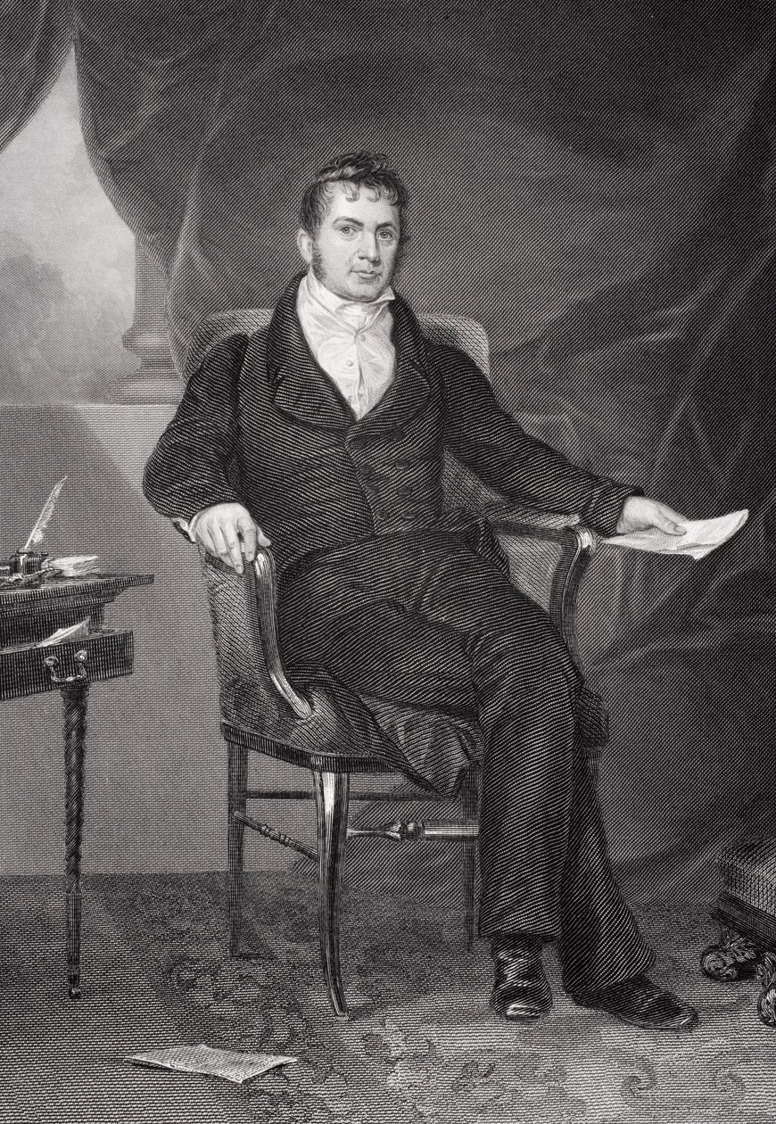 Porträt von William Pinkney (1764-1822) von Alonzo Chappel