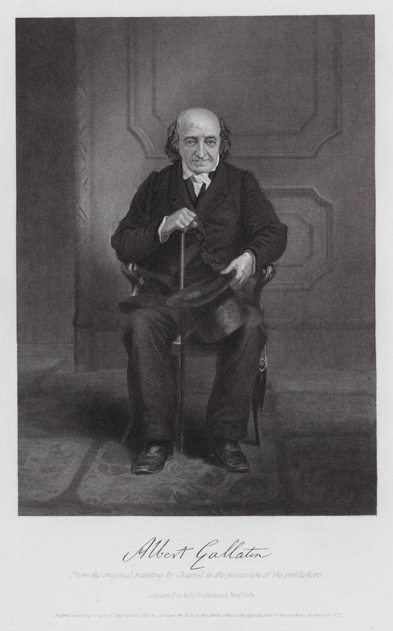 Albert Gallatin von Alonzo (after) Chappel