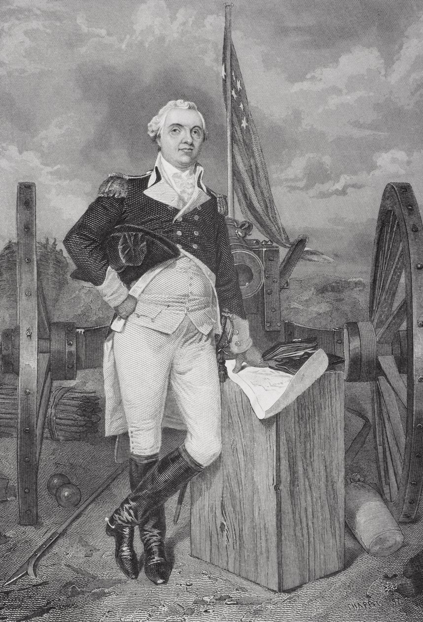 Porträt von Henry Knox (1759-1806) von Alonzo Chappel