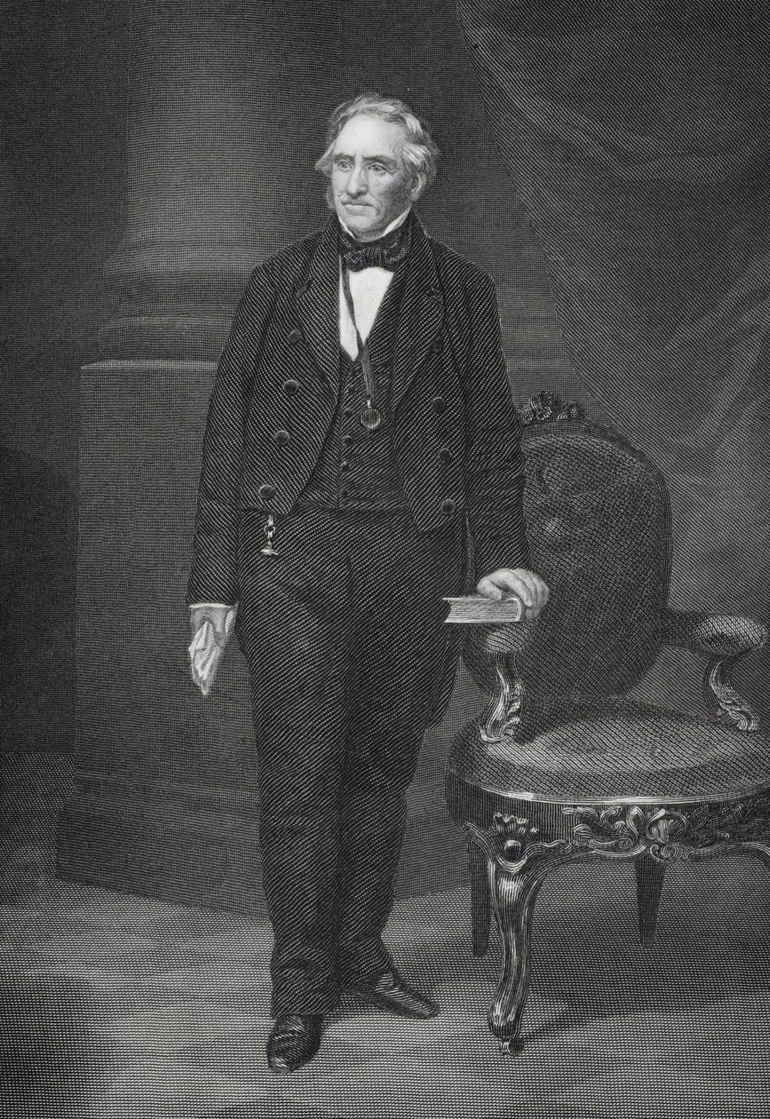 Porträt von Thomas Hart Benton (1782-1858) von Alonzo Chappel