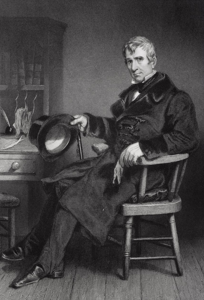 Porträt von William Henry Harrison (1773-1841) von Alonzo Chappel