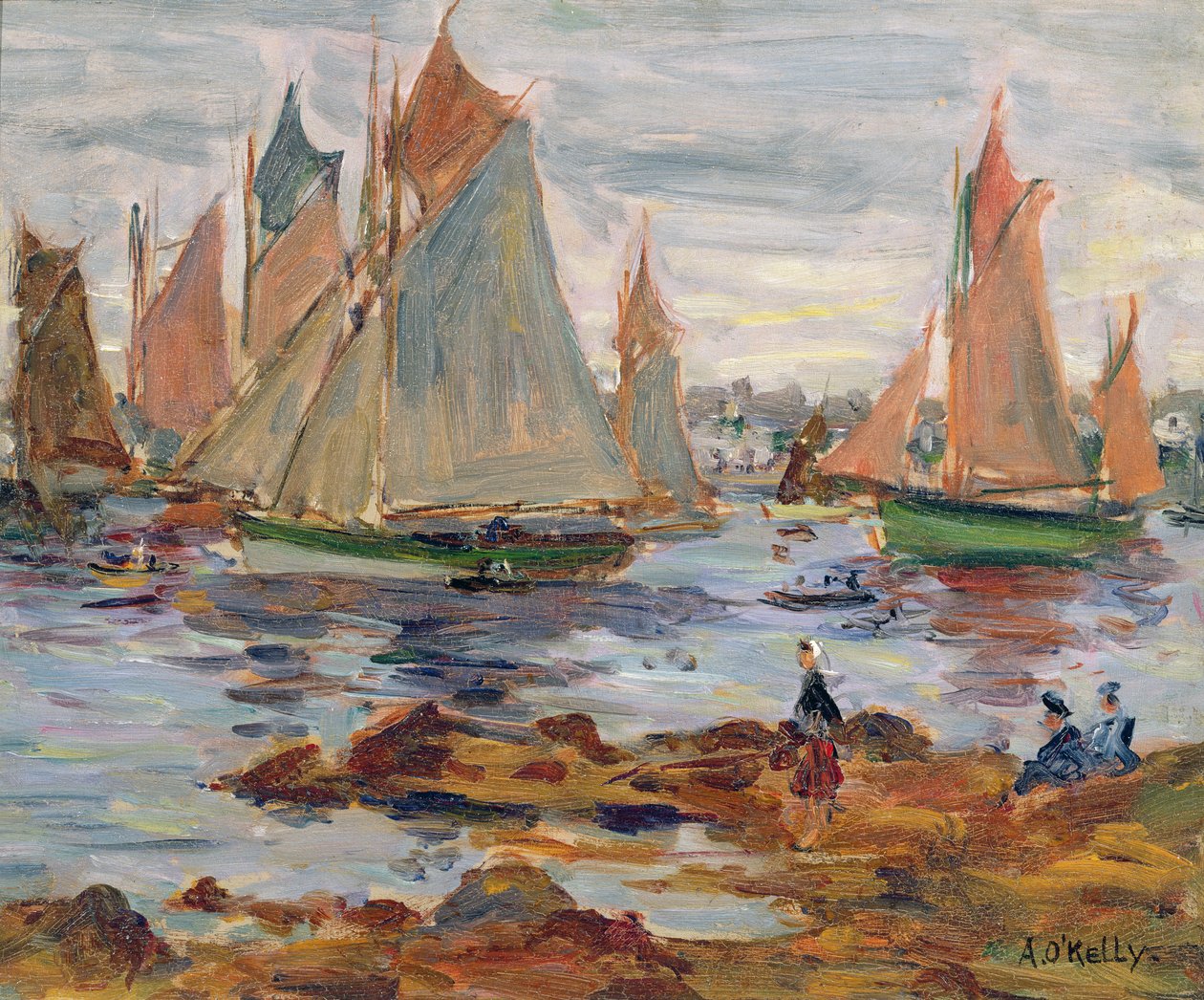 Der Hafen von Concarneau von Aloysius C. O