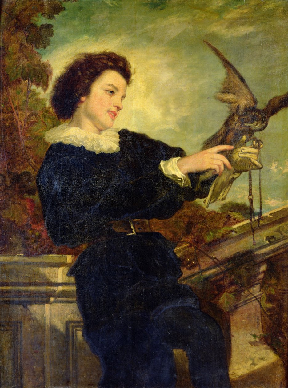 Der Falkner von Alphonse Carrière