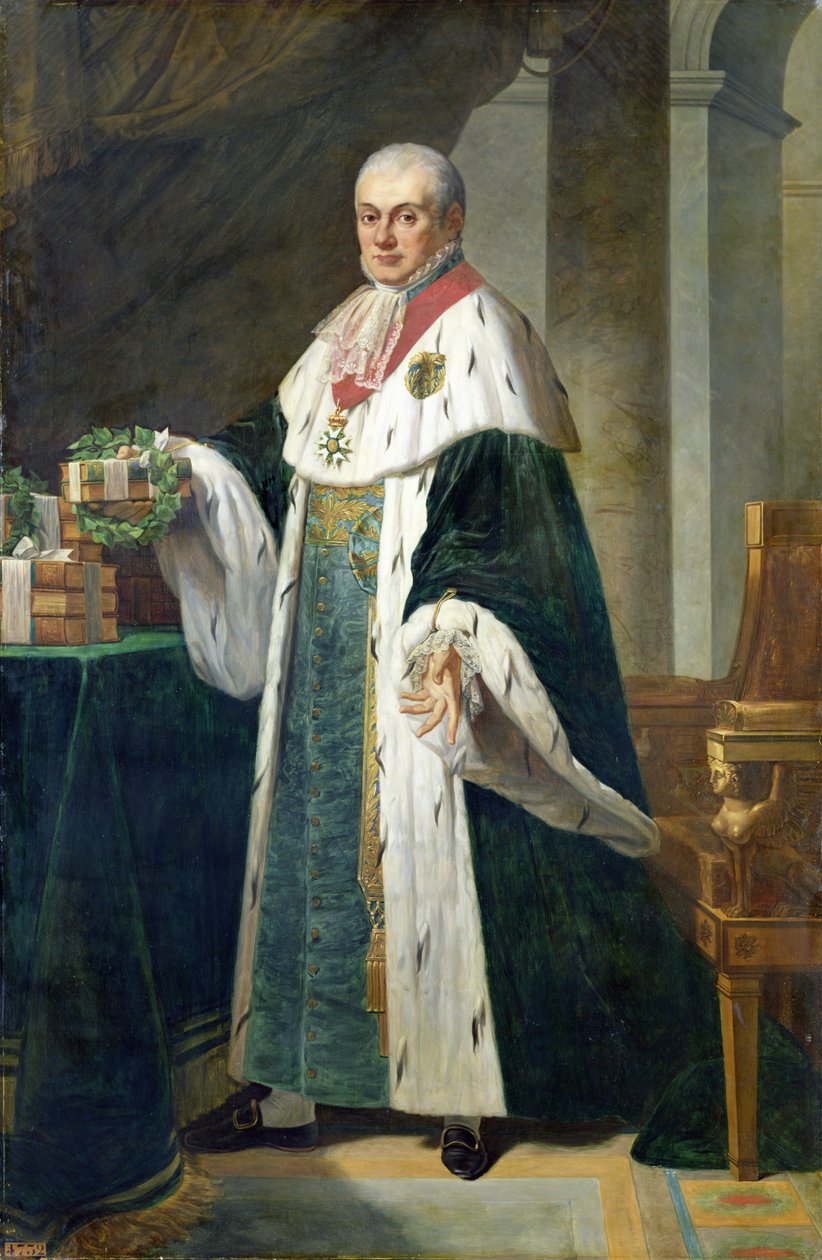 Louis (1757-1821) Marquis de Fontanes von Alphonse Lavaudan