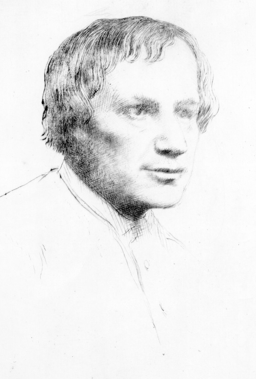 Alfred Stevens, um 1890-1904 von Alphonse Legros